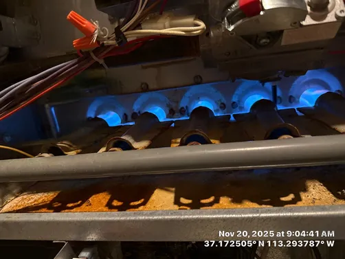 photo at Hurricane, UT on Nov 20, 2025: A furnace not lighting presented a challenge during our service visit in Hurricane. After examining