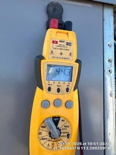 photo at Hurricane, UT on Oct 17, 2025: A service charge was conducted for a customer in Hurricane. We performed routine maintenance to ens