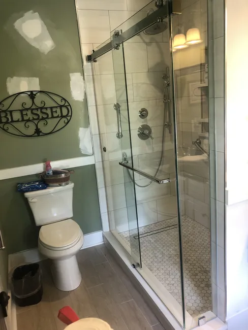 Shower Door Installation