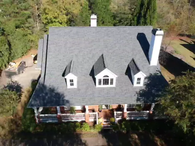 New Roof in Quarry Gray.