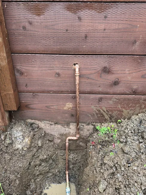 Leak Repair On Main Service Line