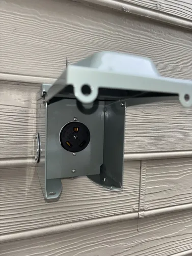 Installed a new Transfer switch and installed a 30A generator inlet!