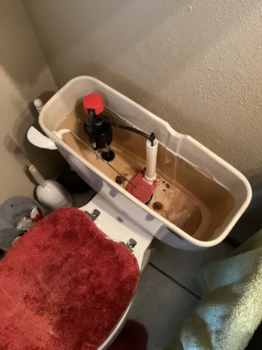 photo at Fredericksburg, TX on Mar 11, 2026: A leaking toilet in the master bathroom was disrupting the household. We rebuilt the toilet due to photo at Fredericksburg, TX on Mar 11, 2026: A leaking toilet in the master bathroom was disrupting the household. We rebuilt the toilet due to