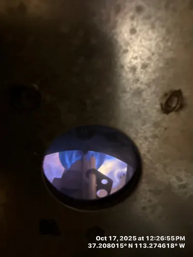 photo at LaVerkin, UT on Oct 17, 2025: A standard furnace service was performed to ensure optimal operation. We conducted a thorough inspe