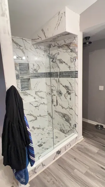 2 Panel Shower Installation