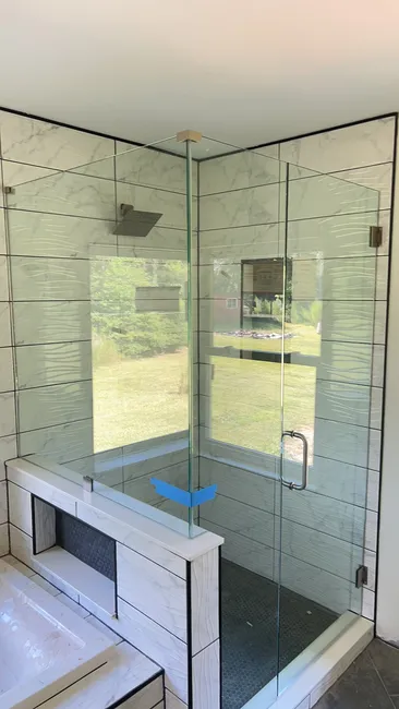Shower Door Installation