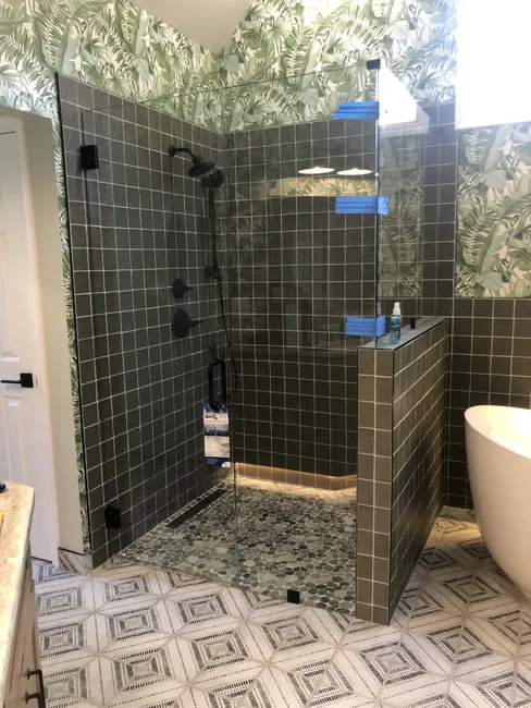 Shower Door Installation