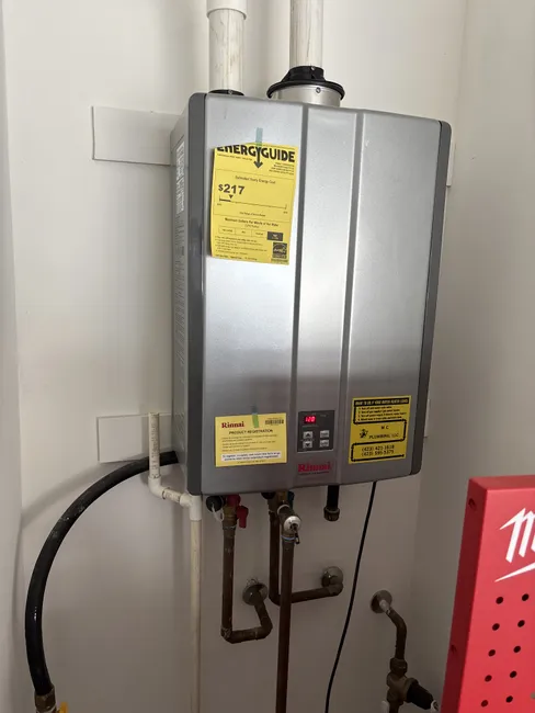 A thorough flush of the tankless water heater boosted efficiency and ensured a reliable hot water supply for this Chattanooga residence.