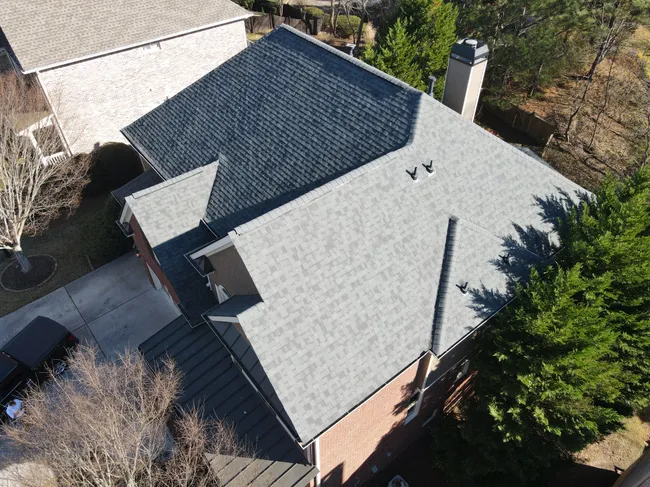 Repair and Replacement of Roof with Hail Damage. Insurance covered for our customer!