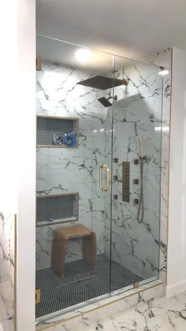 Shower Door Installation