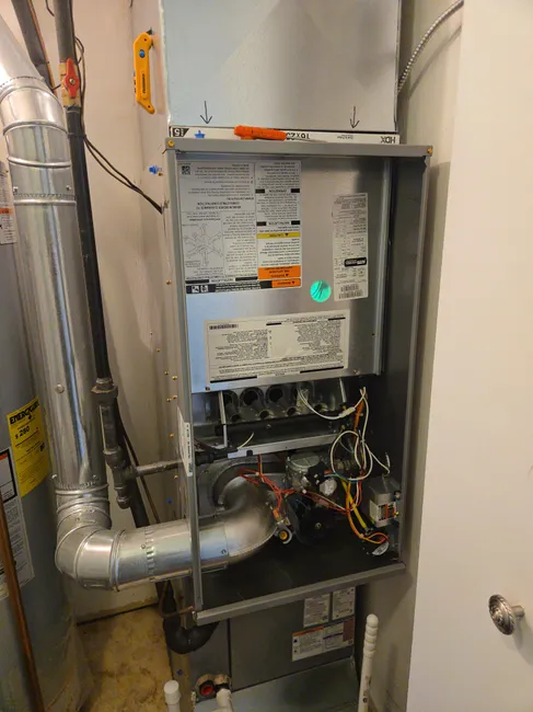 A thorough HVAC maintenance refreshed the system, ensuring optimal efficiency and comfort for our homeowner.