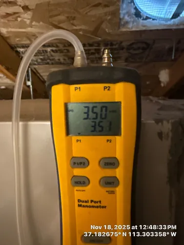 photo at Hurricane, UT on Nov 18, 2025: A service charge was conducted following an inbound call from Christy Hydrick. We addressed the det