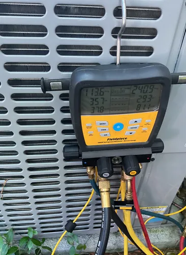 photo at Houston, TX on Jul 11, 2024: An urgent HVAC issue prompted us to replace the AC condenser and evaporator coil, enhancing system 