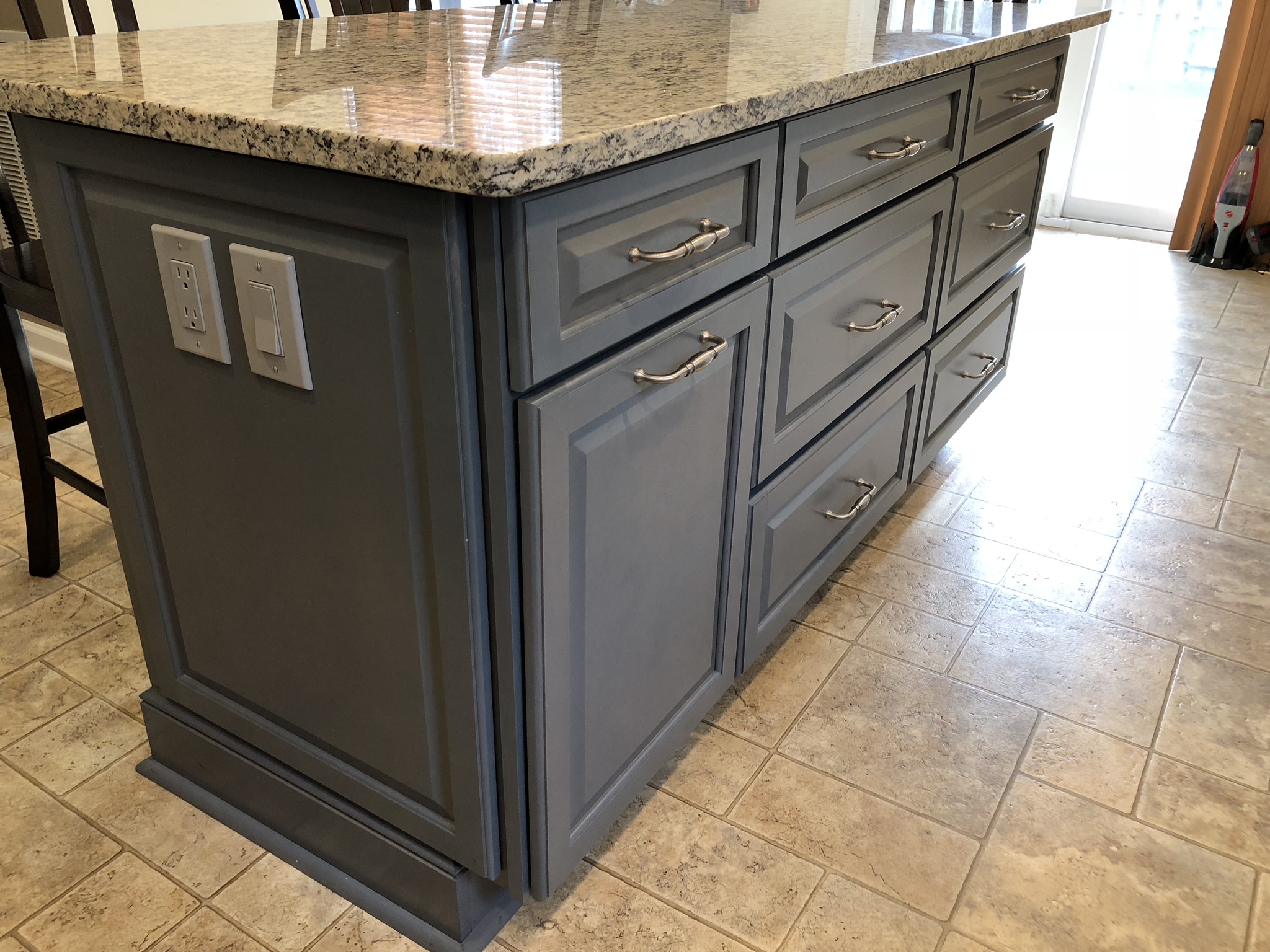 Finished Columbia, MD kitchen remodel with reinstalled appliances