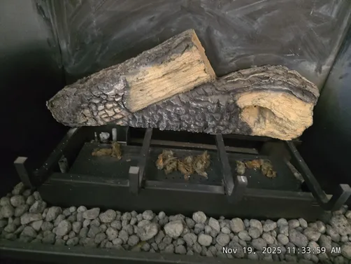 photo at Hurricane, UT on Nov 19, 2025: A malfunctioning fireplace prompted our visit to the homeowner in Hurricane. We serviced three fire