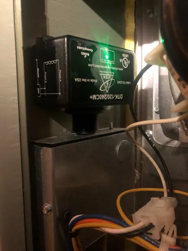 photo at Georgetown, TX on Jun 12, 2023: This 7yr old American Standard just got a tune up and some surge protection which will prolong its photo at Georgetown, TX on Jun 12, 2023: This 7yr old American Standard just got a tune up and some surge protection which will prolong its