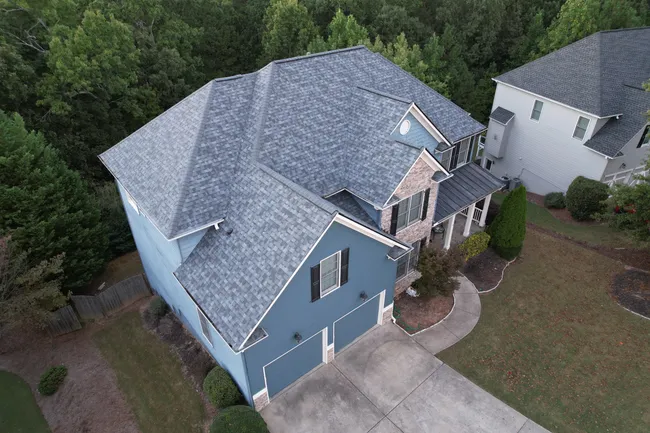 Replacing the roof in Canton. Underlayment perfection.