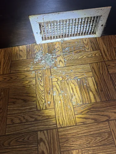 photo at Wichita, KS on Sep 24, 2026: After detecting mold near the vents, we conducted a thorough mold evaluation at the homeowner's req photo at Wichita, KS on Sep 24, 2026: After detecting mold near the vents, we conducted a thorough mold evaluation at the homeowner's req