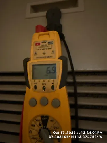 photo at LaVerkin, UT on Oct 17, 2025: A standard furnace service was performed to ensure optimal operation. We conducted a thorough inspe