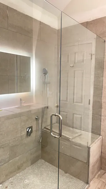 Shower Door Installation