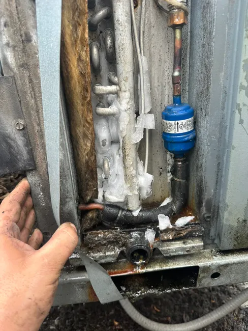 Leak Repair And In-Place Coil Cleaning