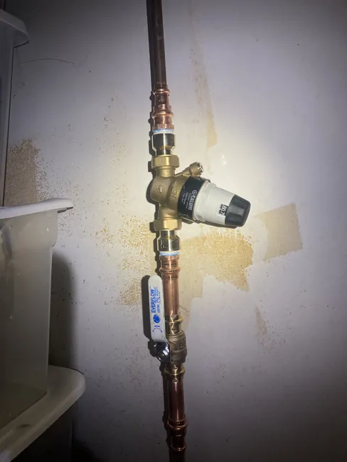 A noisy, leaking pressure reducing valve was expertly repaired and optimized for reliable performance.