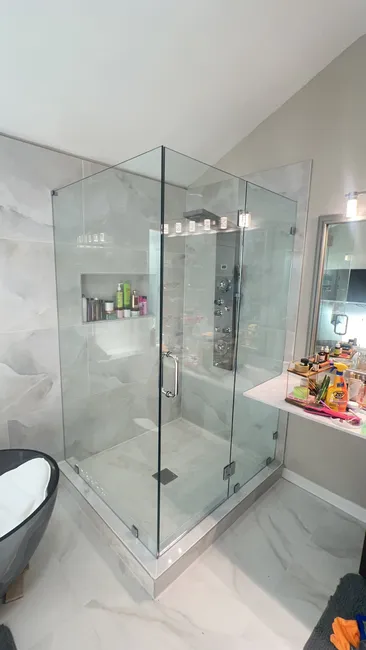 Shower Glass Install