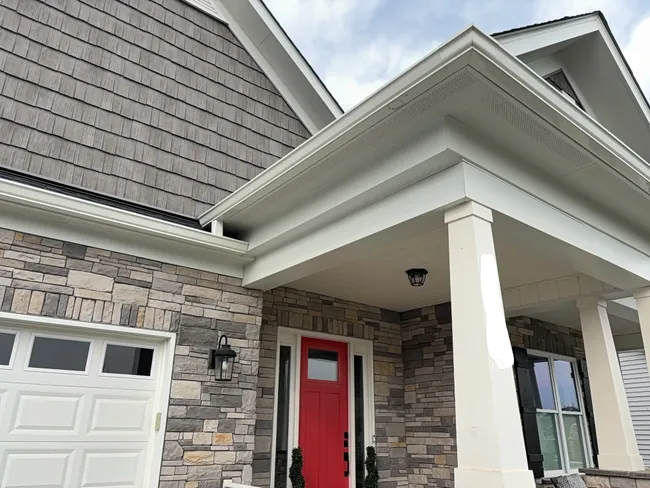 In Cornelius, we repaired a downspout issue by patching, adjusting the gutter fall, and ensuring efficient drainage.
