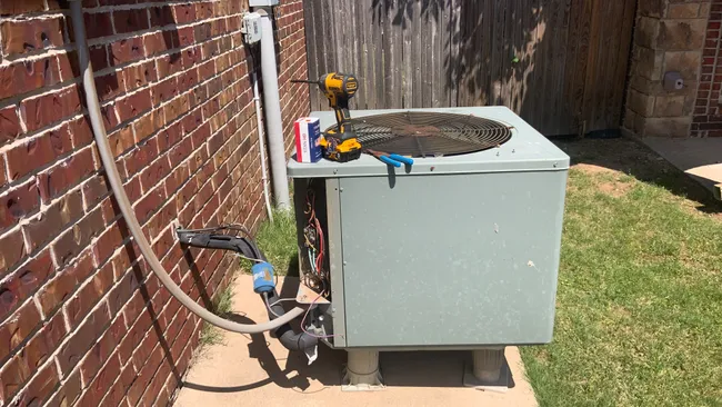 On a sweltering summer day in Lawton, we restored a customer's AC unit, ensuring cool comfort at home.