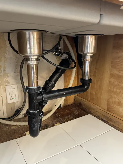 Remove And Replace Basket Strainers And Continuous-Waste