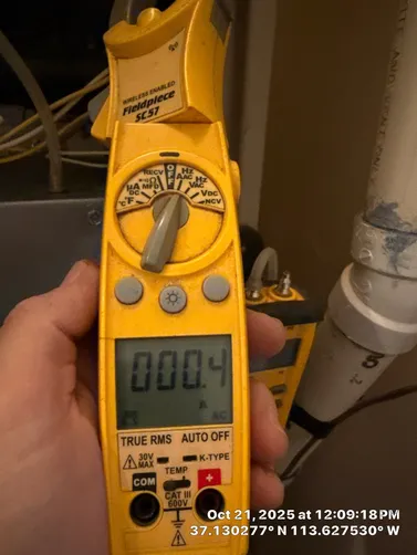 photo at St George, UT on Oct 21, 2025: A routine furnace service was performed to ensure optimal functionality and efficiency. We conducte