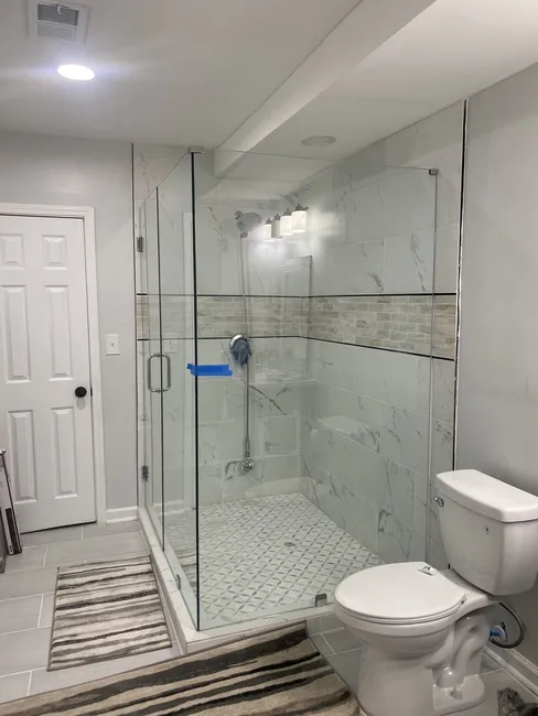 This is a new glass shower installation we completed in Sharpsburg. Call S & B for your new glass estimate!
Our glass experts are passionate about the glass replacement work that we perform for our clients. We offer free estimates and same-day services. With 10+ years of experience and hundreds of happy customers, we install all forms of glass and have earned the reputation of being a trusted & reliable Metro-Atlanta glass company.
S & B Glass & Windows
190 Promenade Parkway,
Fayetteville, GA 30214.
We design, create and install all types of glass products in the Fayetteville, Peachtree City, Newnan and surrounding Metro Atlanta Area.