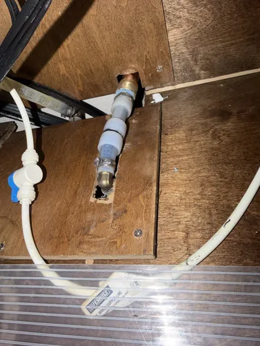 photo at Tulsa, OK on Jul 17, 2026: A leak was detected from the FPHB during our visit to the home in Tulsa. We quickly assessed the si photo at Tulsa, OK on Jul 17, 2026: A leak was detected from the FPHB during our visit to the home in Tulsa. We quickly assessed the si