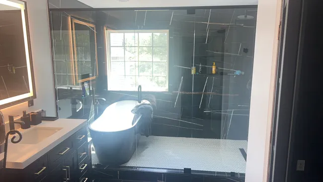 Shower Door Installation