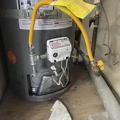 photo at Martinez, CA on Apr 14, 2026: The water heater had been displaying an error code, resulting in a complete loss of hot water. We p