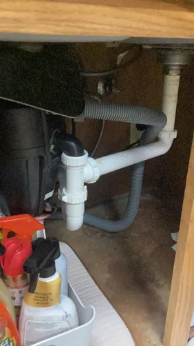 photo at Kerrville, TX on Mar 17, 2026: A leak under the kitchen sink was compromising the plumbing system's integrity. We located the issu photo at Kerrville, TX on Mar 17, 2026: A leak under the kitchen sink was compromising the plumbing system's integrity. We located the issu