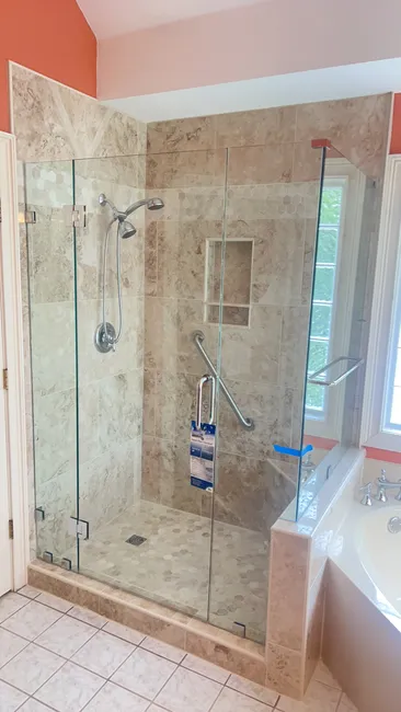 Shower Glass Door Installation