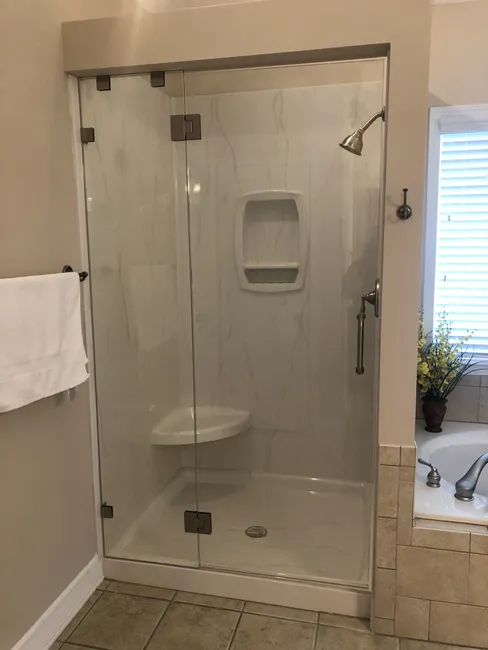 Shower Door Install