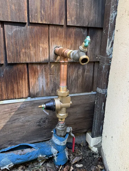 A faulty pressure-reducing valve was replaced, stabilizing water pressure and enhancing system efficiency.
