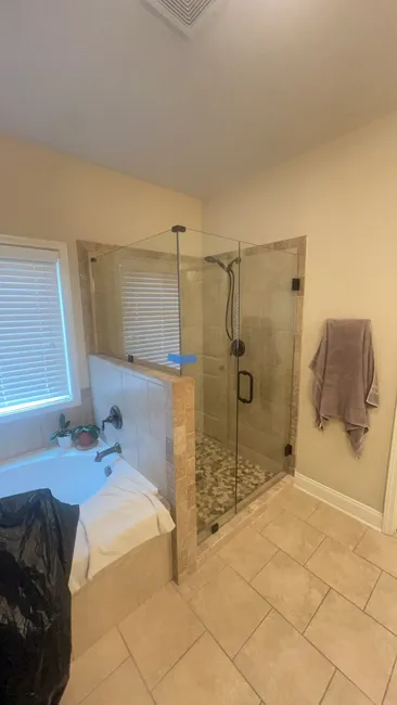 Shower Door Installation
