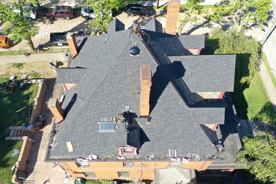 From the same slate-to-shingle replacement in Washington, PA