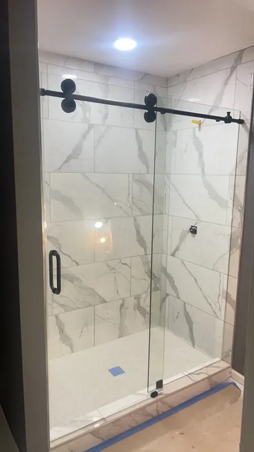 Shower Glass Installation
