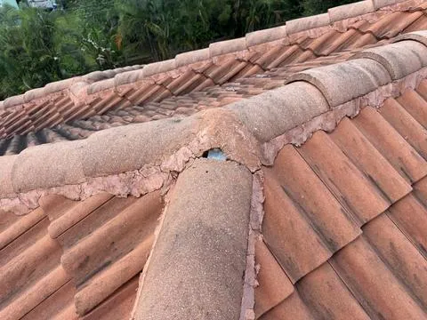 Solar Vent Install And Tile Roof Repair