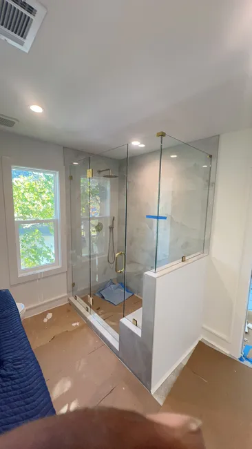 Shower Glass Door Installation