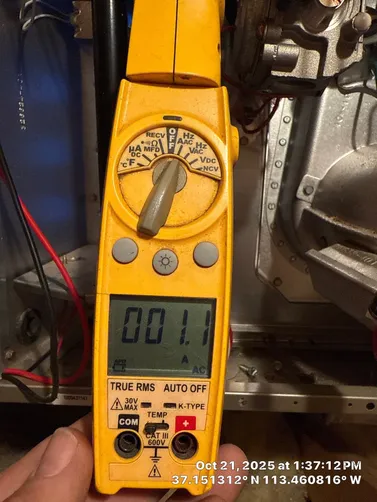 photo at Washington, UT on Oct 21, 2025: To ensure optimal performance, we conducted a standard furnace service. This involved a thorough in