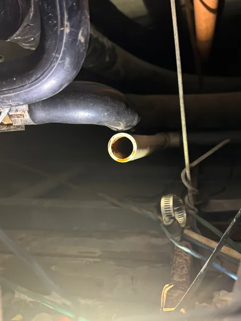 Clogged Drain Line