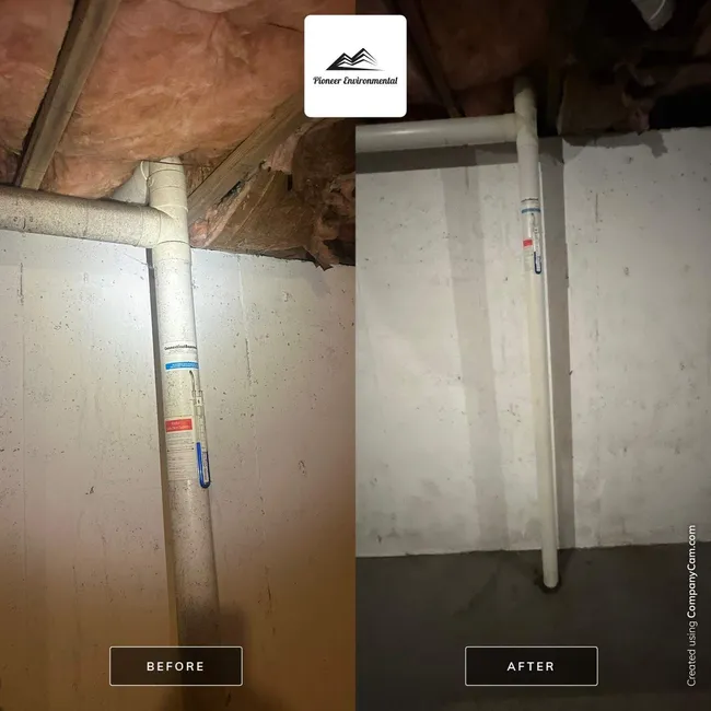 Restoration of attic sheathing and insulation, ensuring a mold-free environment for this residential home.
