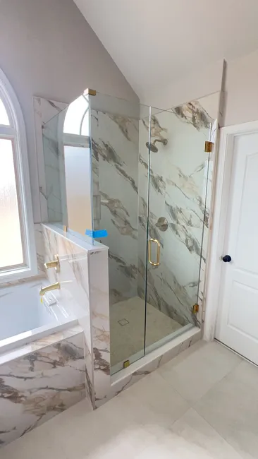 Shower Door Installation