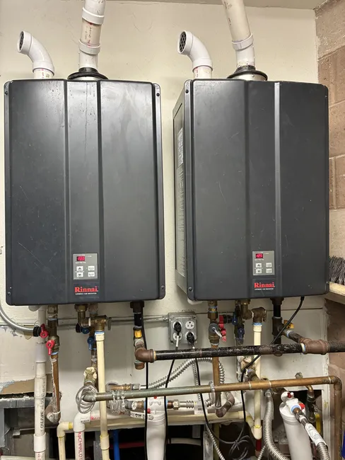Tankless Water Heater Vent Reconfiguration