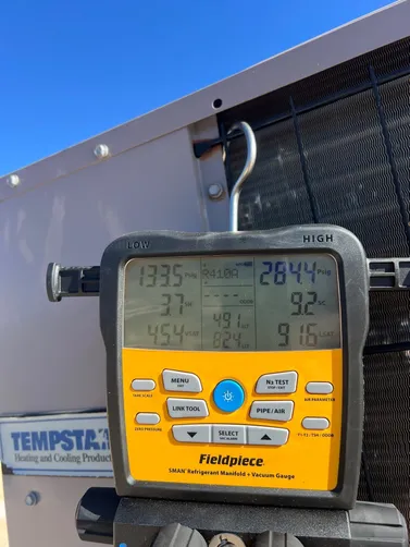 photo at Apple Valley, UT on Oct 21, 2025: A complete heat pump service was performed to ensure optimal operation of the system. We conducted 